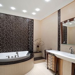 Креативный дизайн в ванной