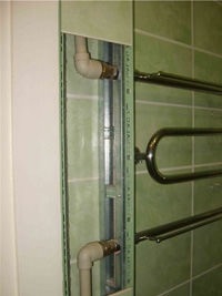 Трубы в ванной комнате