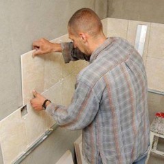 Укладка плитки в ванной