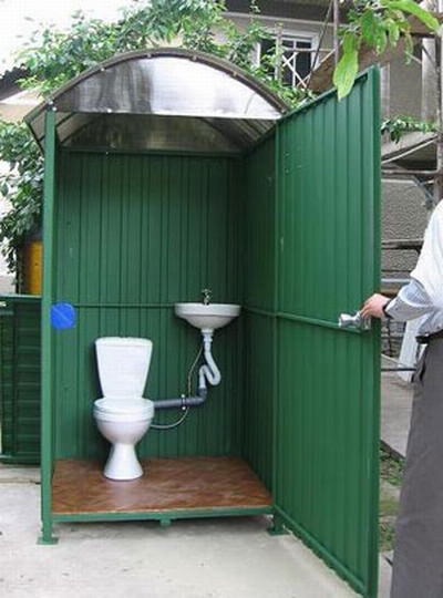 Унитаз на даче
