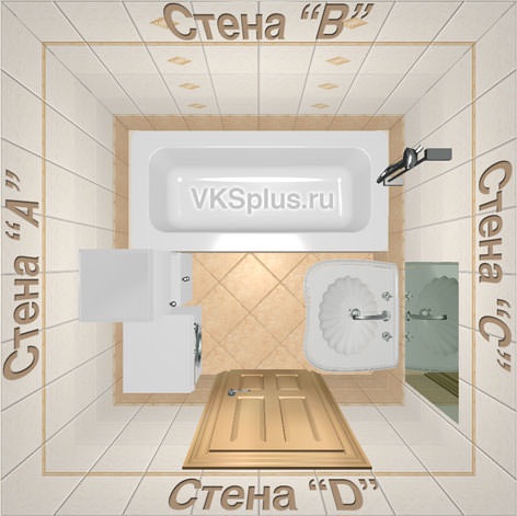 калькулятор плитки для ванной