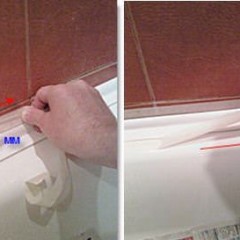 самоклеющаяся бордюрная лента